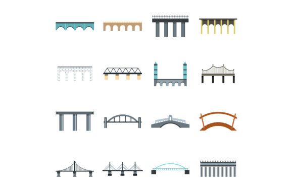 Bridging the Gap: A Comprehensive Guide to Flat Bridge Icons for Web and Mobile Interfaces