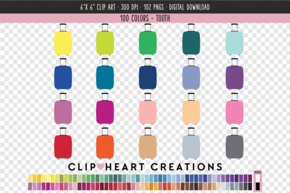 Evaluating the Utility of Travel Case Clip Art: A 100-Color Collection for Diverse Creative Projects